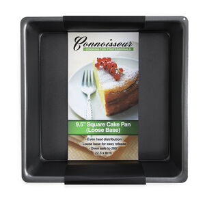 Connoisseur Square Cake Tin 9.5" (Loose Base)
